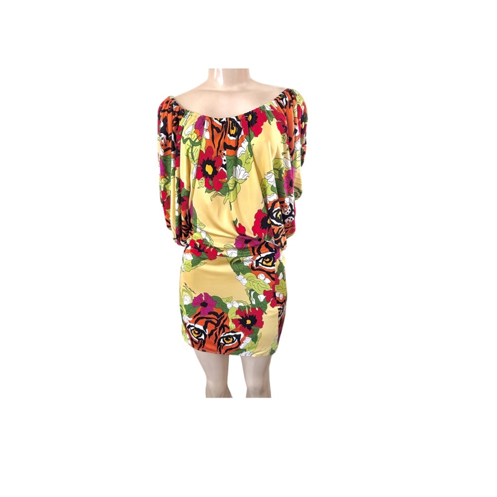 Mara Hoffman Tropical Tiger Mini Dress M - Picture 1 of 4